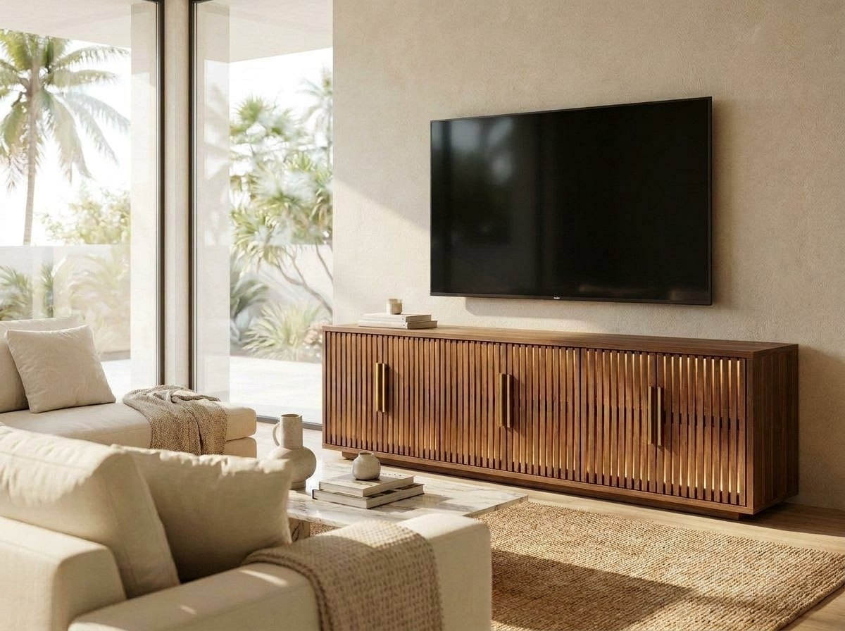 Banda Slat TV Console — view 3