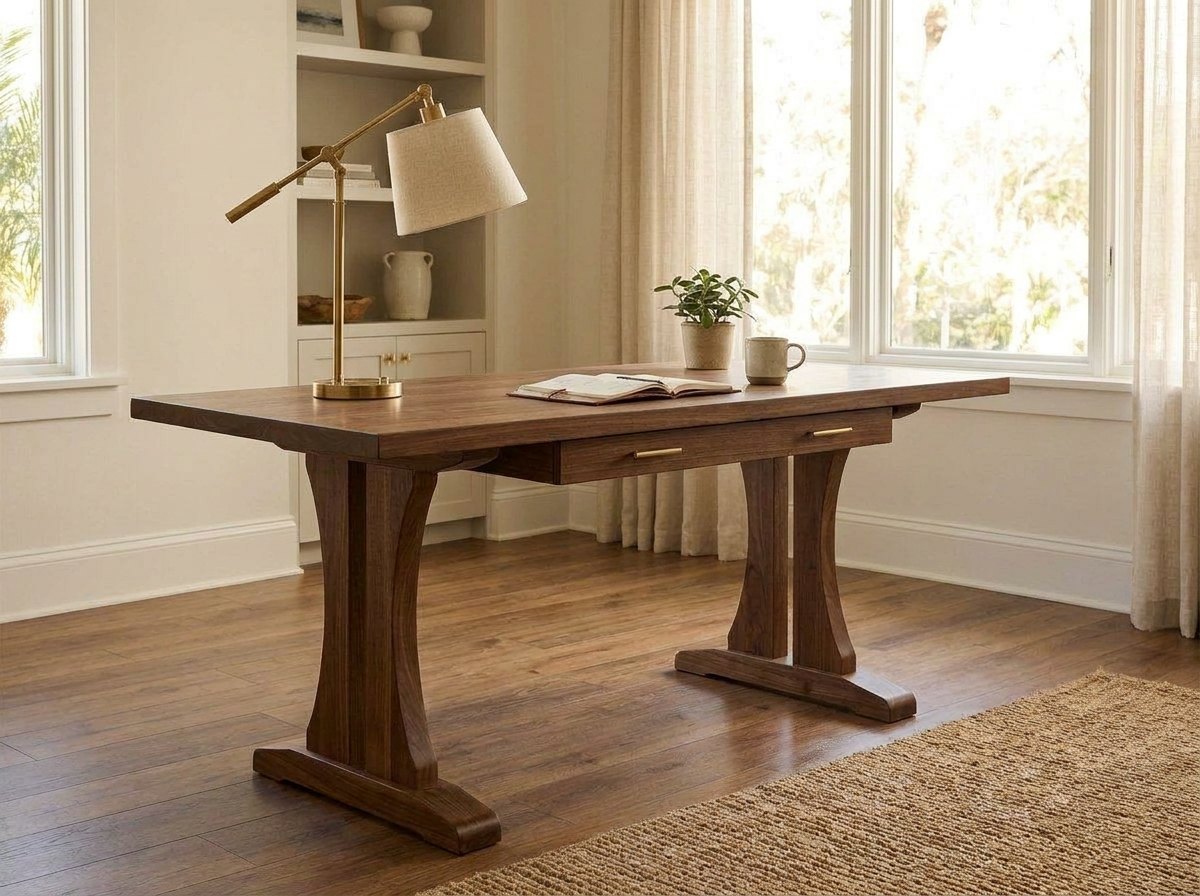 Atelier Trestle Desk — view 3