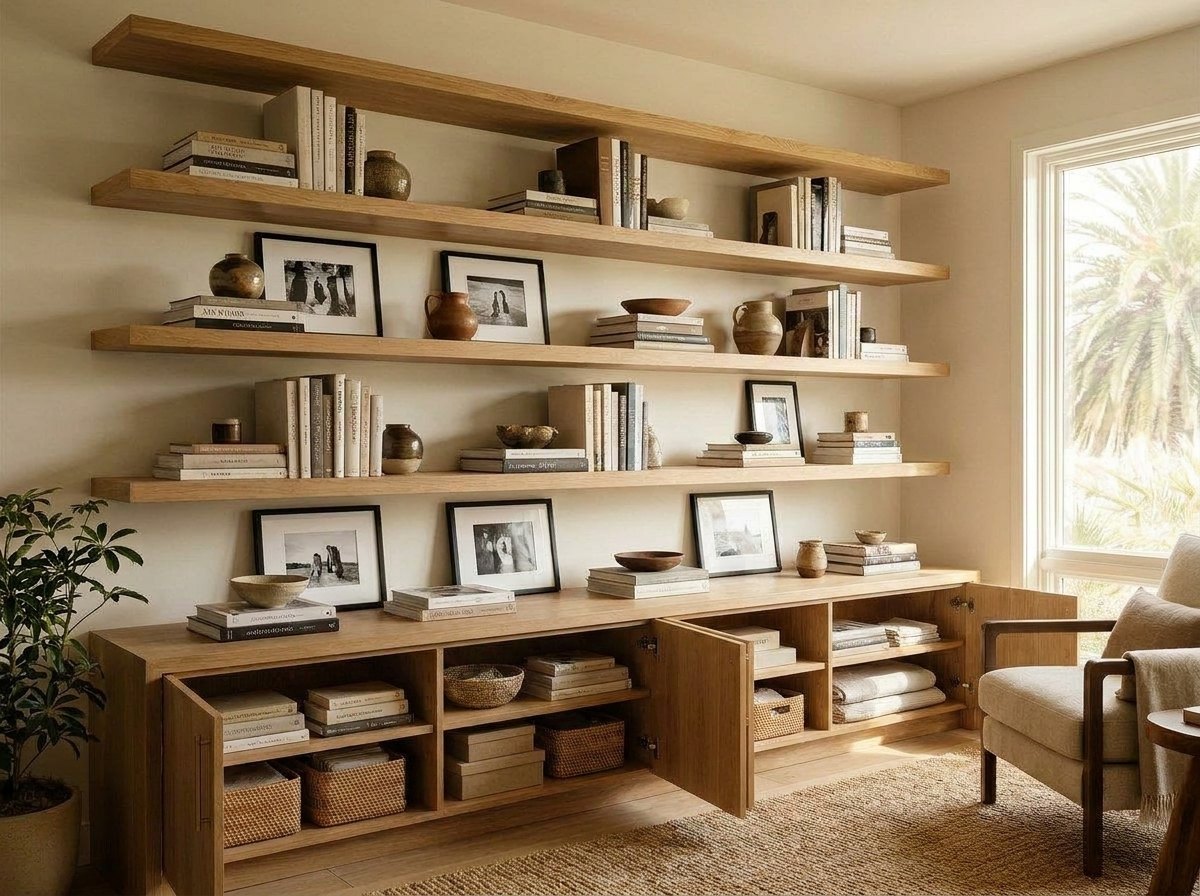 Gallery Open Shelf Wall — view 2