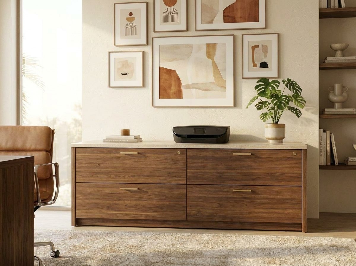 Stack Lateral File Credenza — view 3