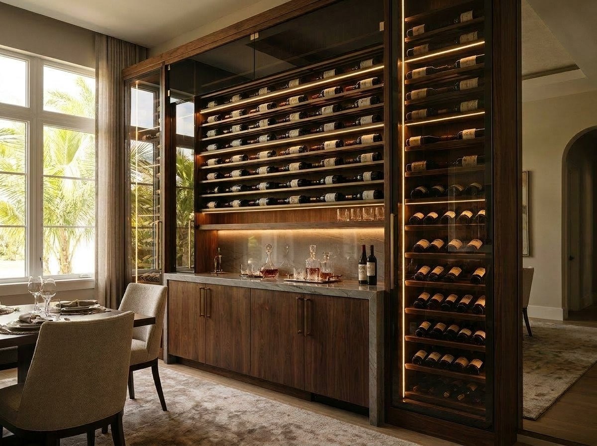 Cava Built-In Wine Wall — view 3